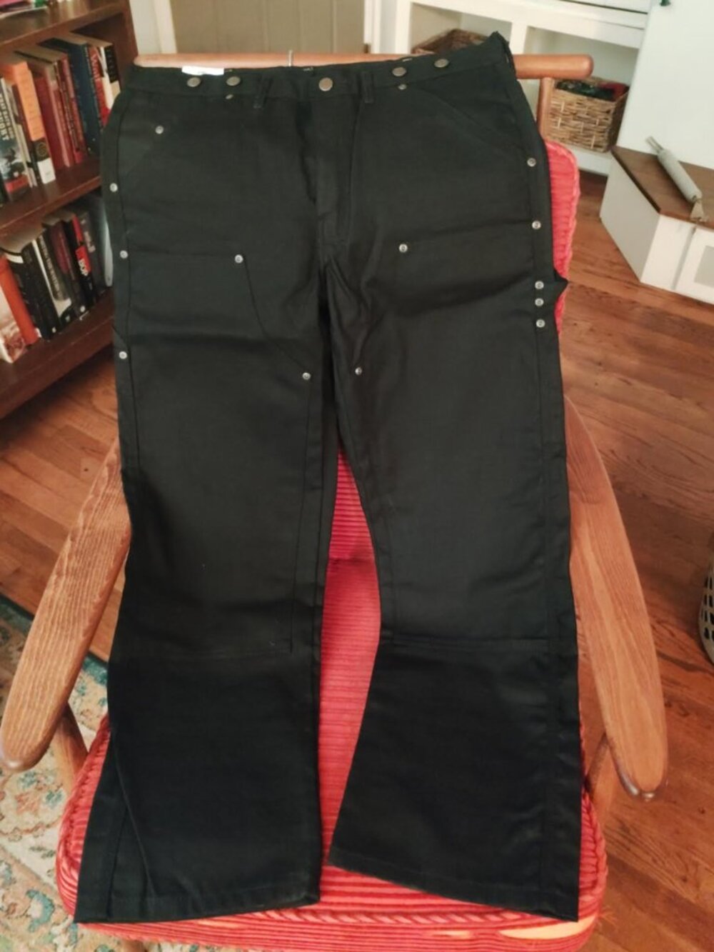 Big Bill Logger Duck Canvas Double Knee Work Pants NWT 34x32